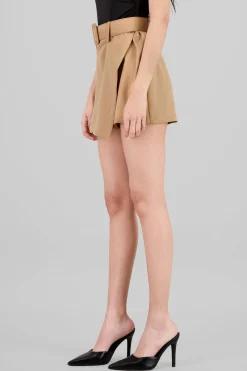 Shasa Belt Detail Mini Skirt