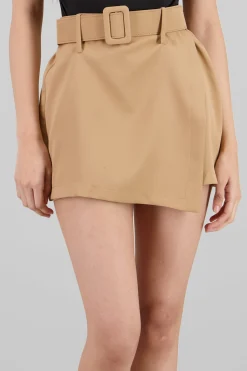 Shasa Belt Detail Mini Skirt