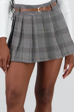 Shasa Belt Detail Skirt