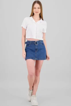 Shasa Belt Detail Skort