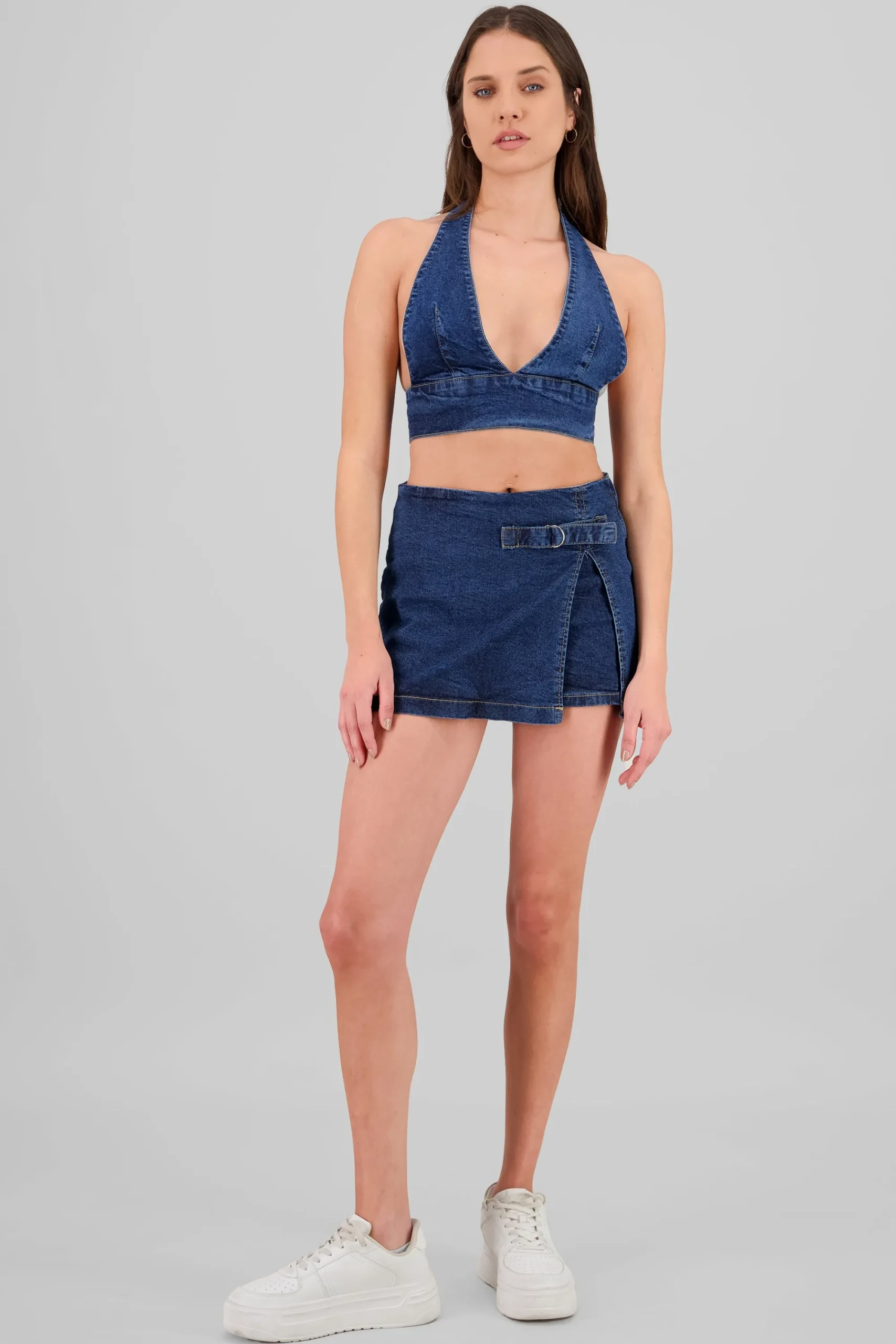 Shasa Belt Detail Skort