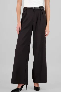 Shasa Belt Detail Tailored Pants