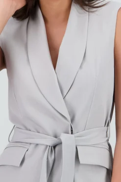 Shasa Belt Long Vest