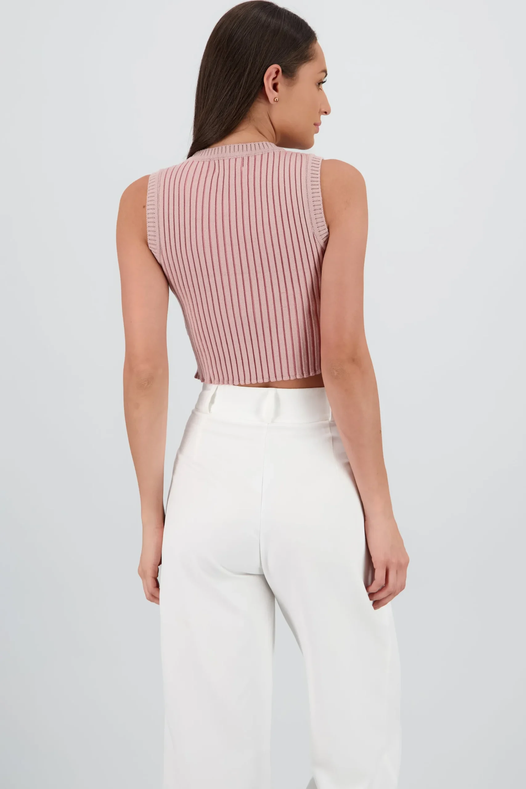 Shasa Bi Color Knitted Top