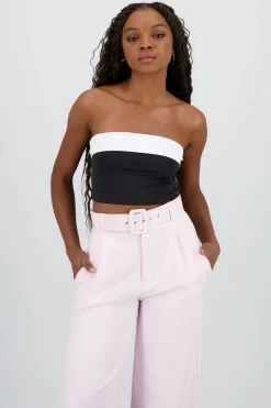 Shasa Bicolor Crop Top