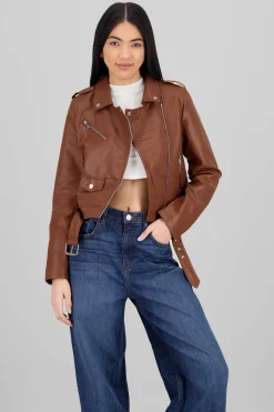 Shasa Biker Jacket with Zipper