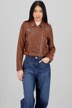 Shasa Biker Jacket with Zipper