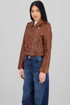 Shasa Biker Jacket with Zipper