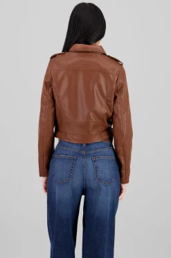Shasa Biker Jacket with Zipper