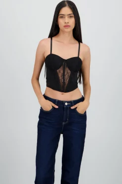Shasa Lace Corset with Boning