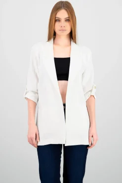 Shasa Blazer With RolledUp Sleeves