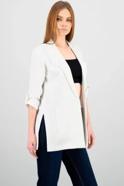 Shasa Blazer With RolledUp Sleeves