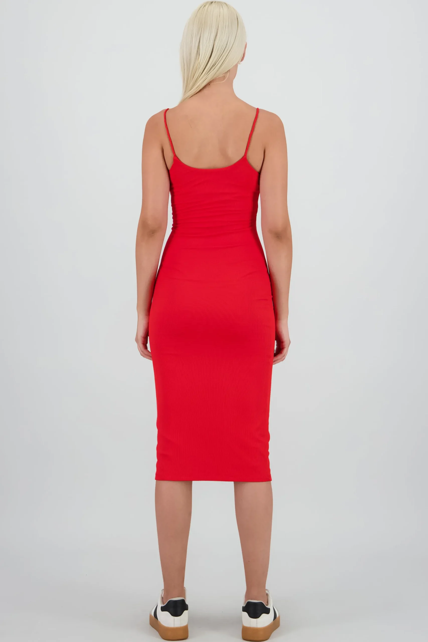 Shasa Bodycon Strapy Midi Dress