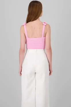 Shasa Bodysuit With Bow Straps