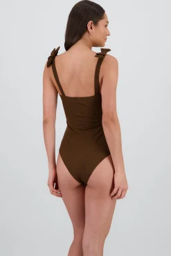 Shasa Bodysuit With Bow Straps