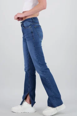 Shasa Bootcut Jeans with Slit