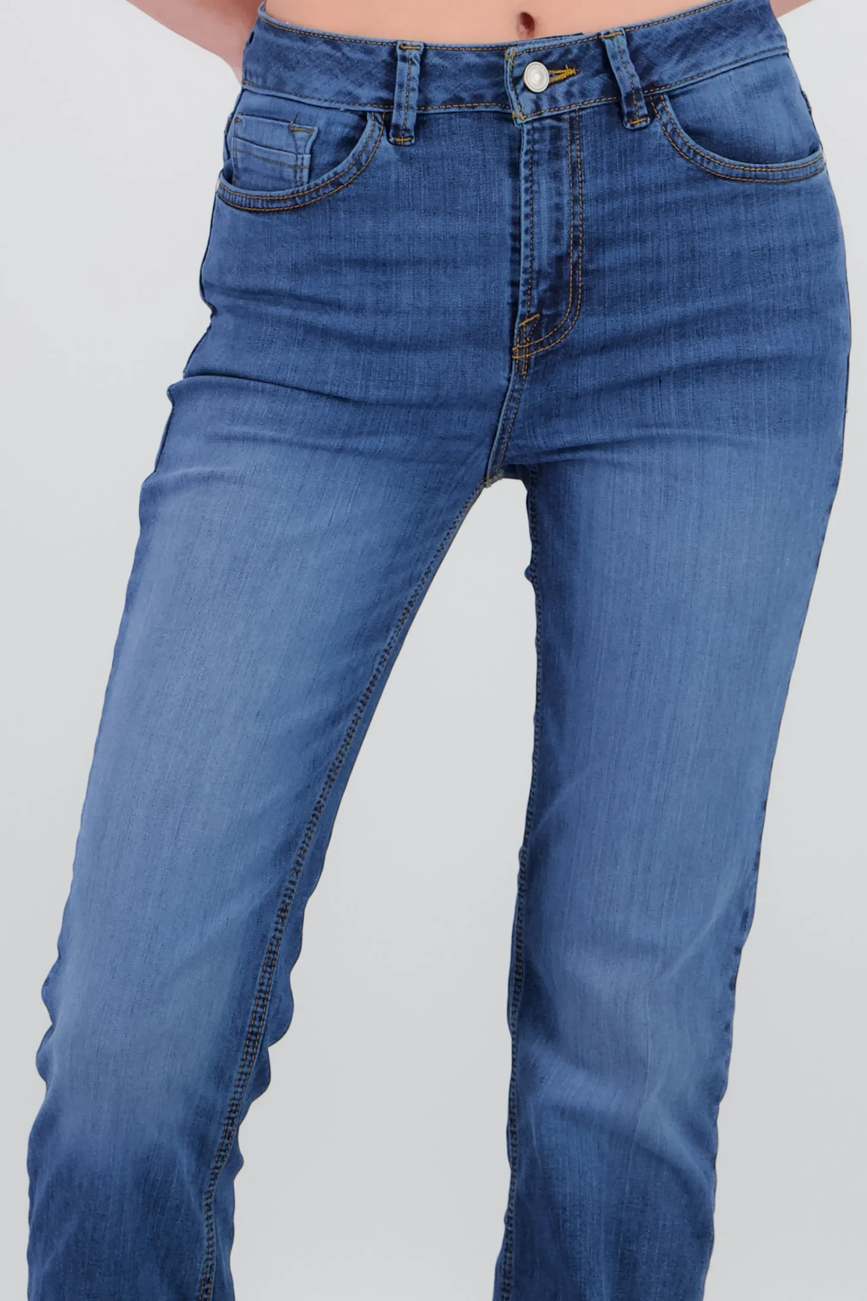 Shasa Bootcut Jeans with Slit