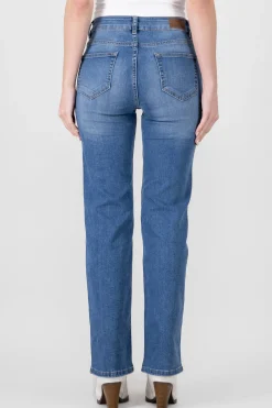 Shasa Bootcut Jeans With Slits