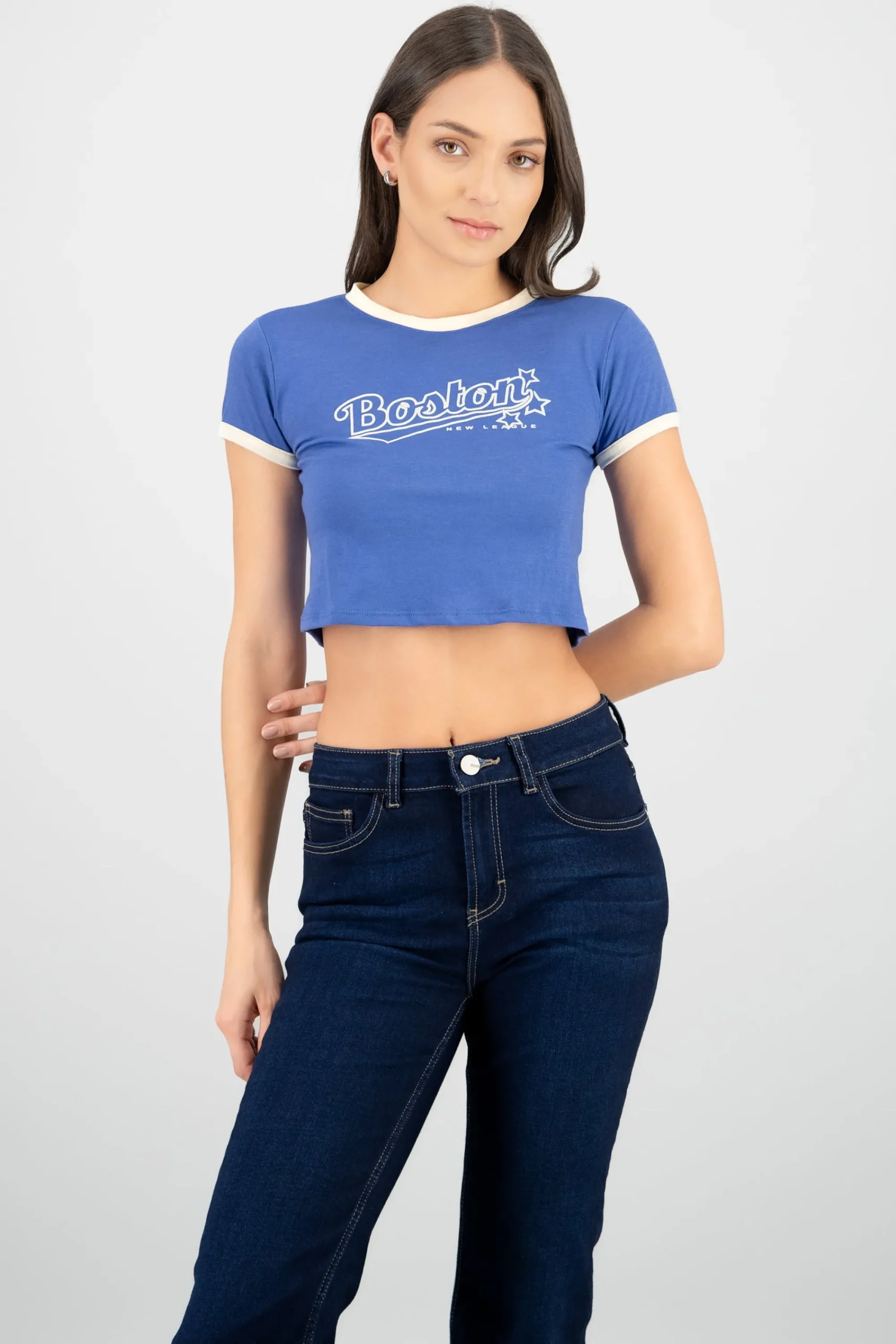 Shasa Boston Contrast T Shirt