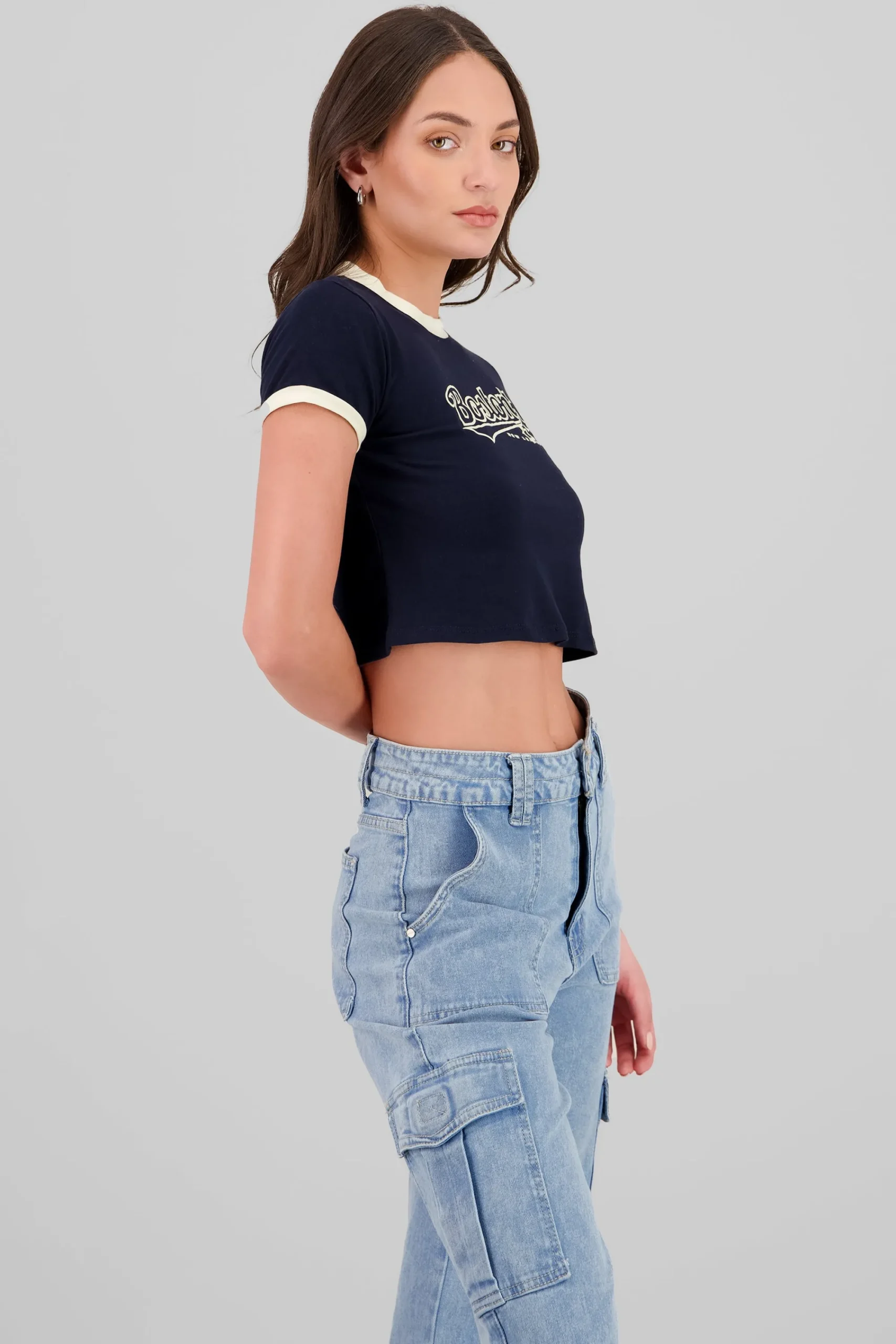 Shasa Boston Contrast T Shirt