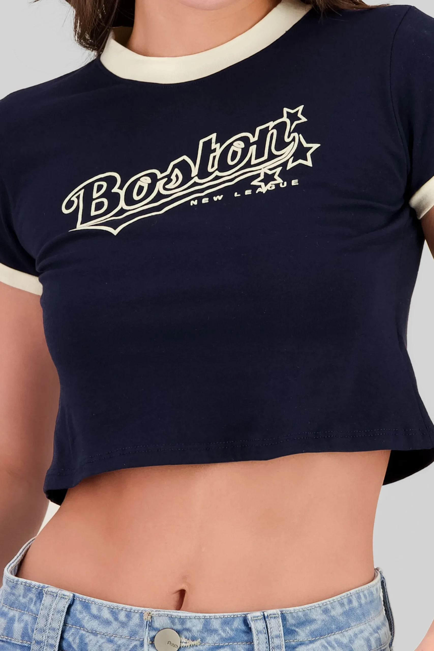 Shasa Boston Contrast T Shirt
