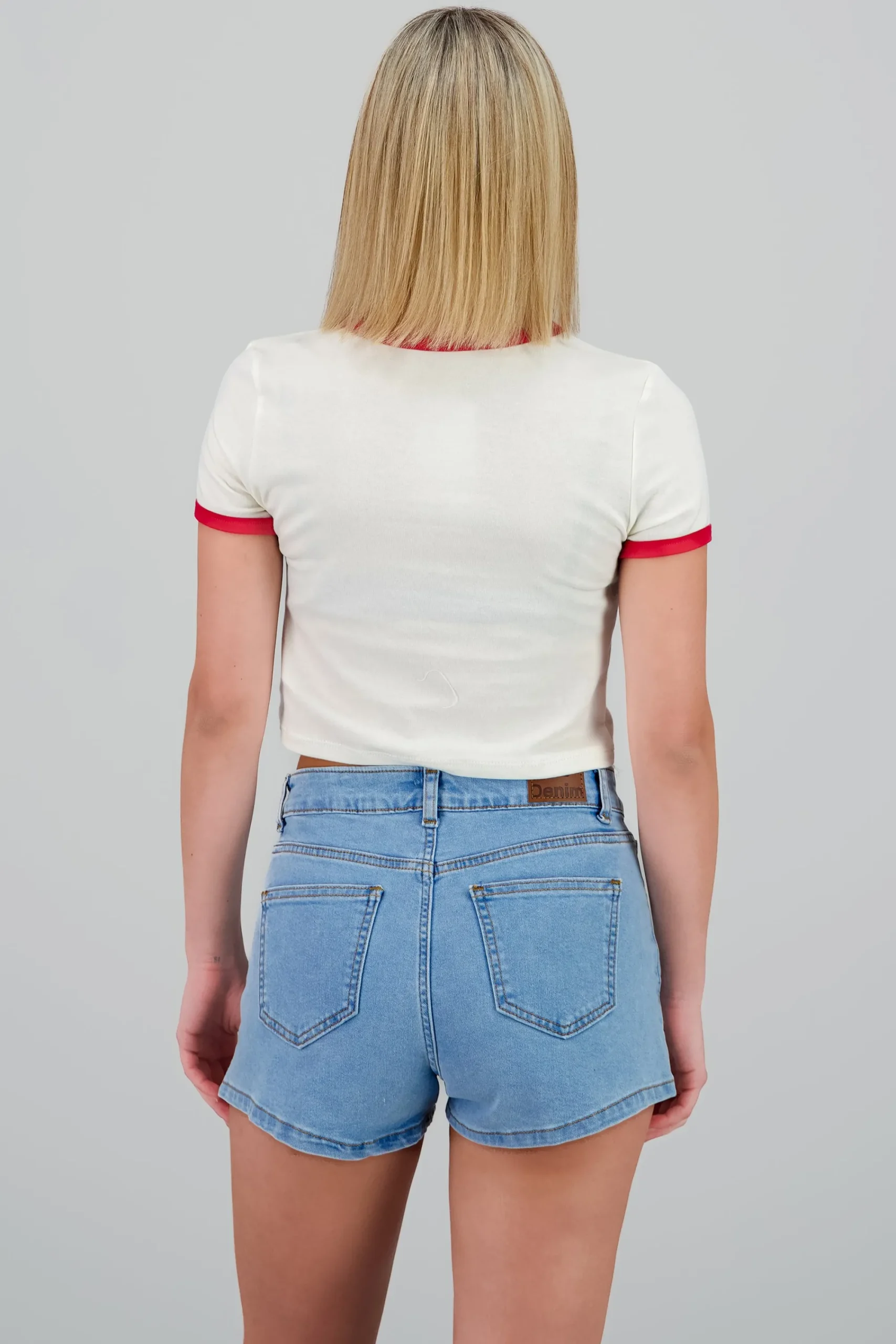 Shasa Boston Contrast Trim T Shirt