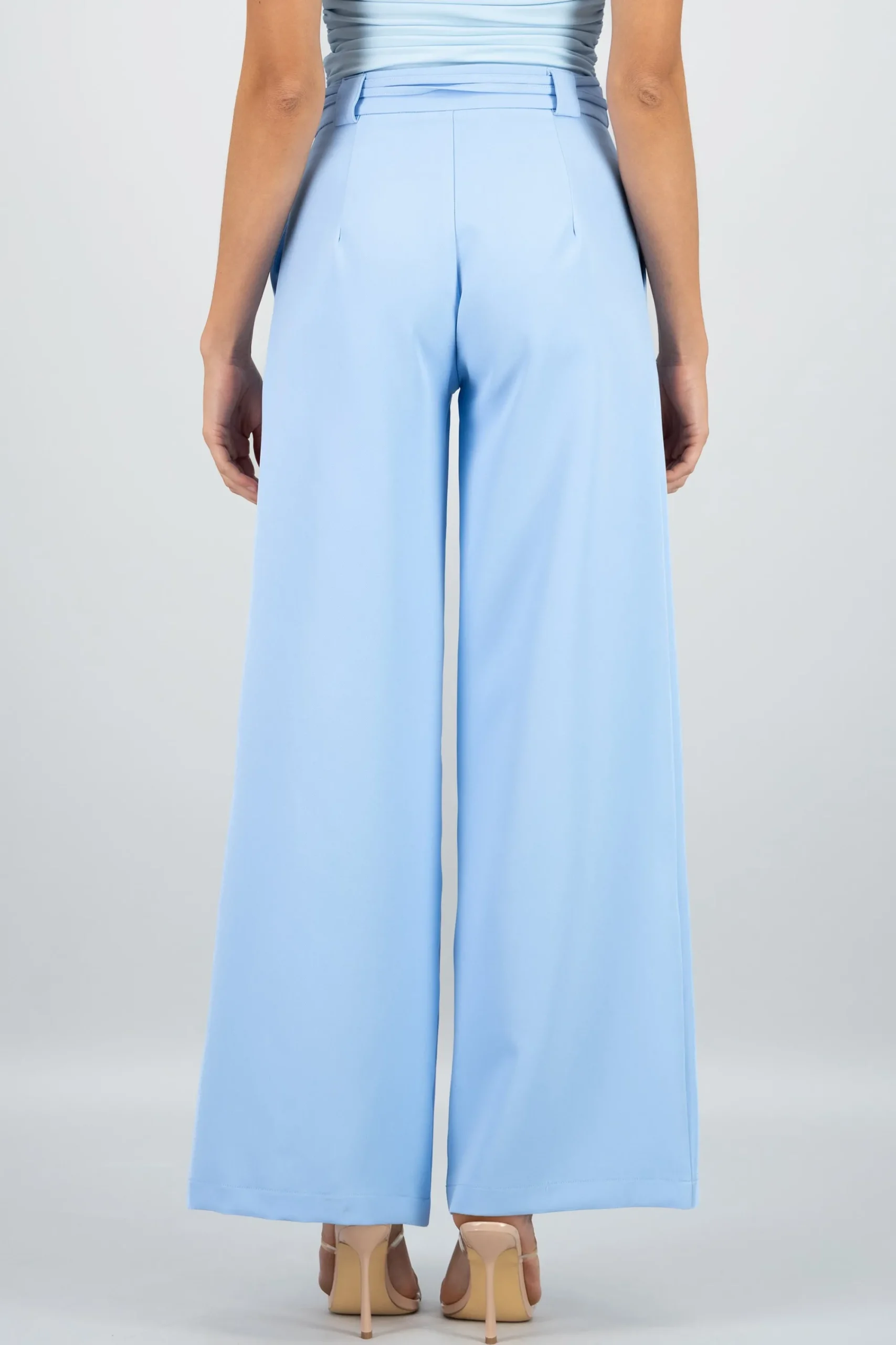 Shasa Bow Belt Pants