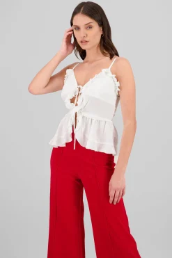 Shasa Bow Detail Blouse