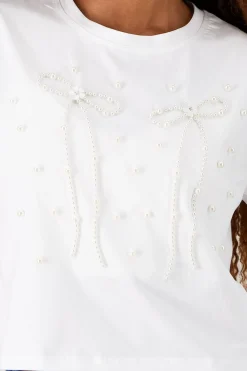 Shasa Bow Detail Crop Top