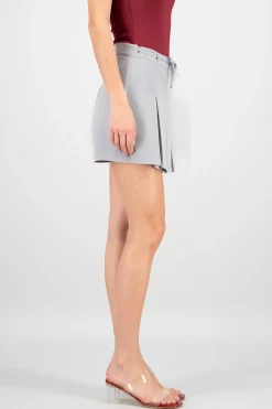 Shasa Bow Detail Mini Skirt