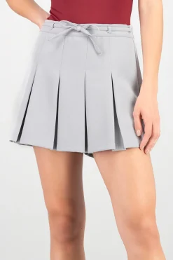 Shasa Bow Detail Mini Skirt