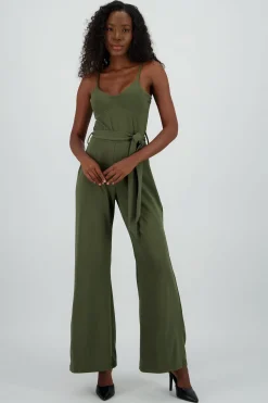 Shasa Bow Detail Straps Jumpsuit