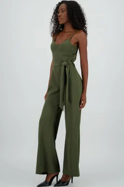 Shasa Bow Detail Straps Jumpsuit