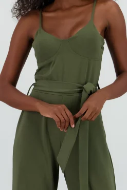 Shasa Bow Detail Straps Jumpsuit