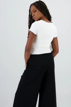 Shasa Bow Detail Top