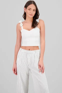 Shasa Bow Detail Top
