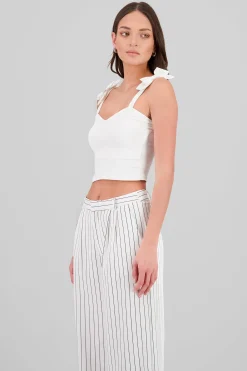 Shasa Bow Detail Top