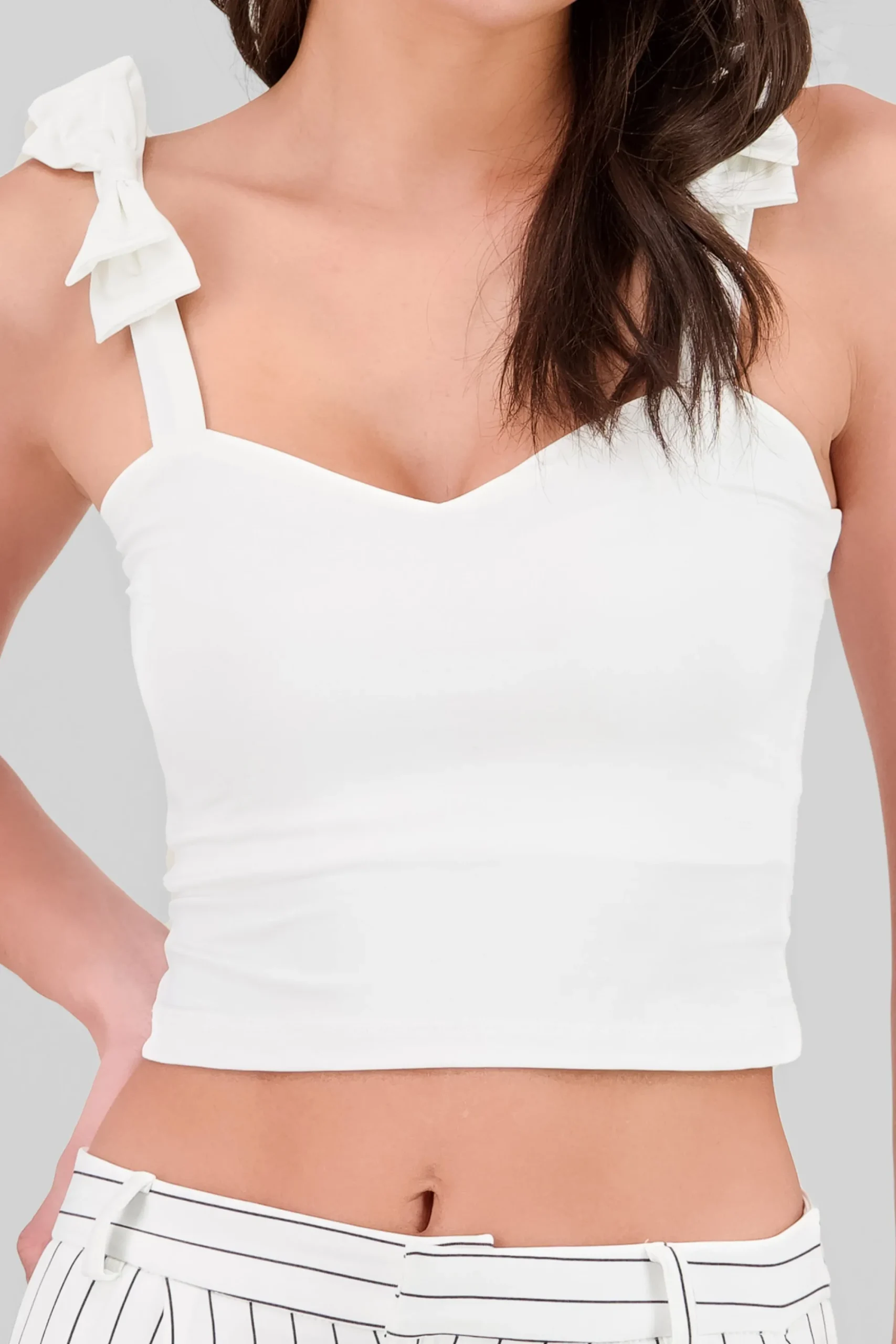 Shasa Bow Detail Top