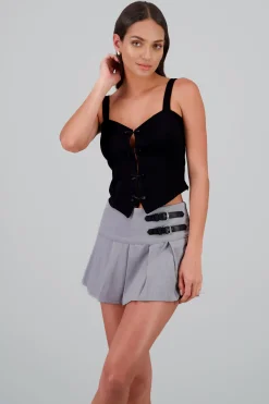 Shasa Bow Detail Top