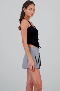 Shasa Bow Detail Top