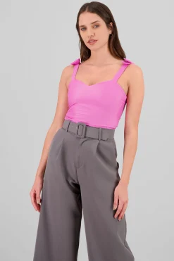 Shasa Bow Strap Top