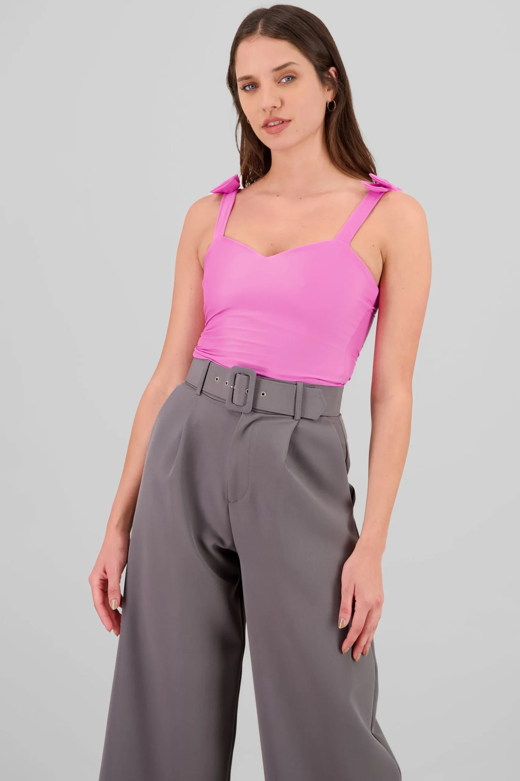 Shasa Bow Strap Top