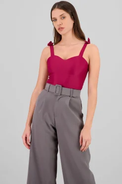 Shasa Bow Strap Top