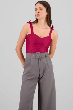 Shasa Bow Strap Top
