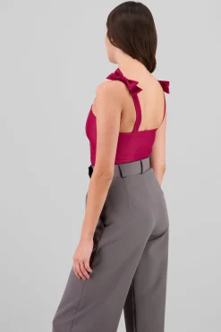Shasa Bow Strap Top