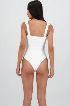 Shasa Bow Straps Bodysuit