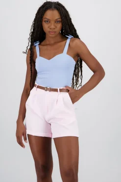 Shasa Bow Straps Bodysuit