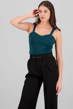 Shasa Bow Straps Bodysuit