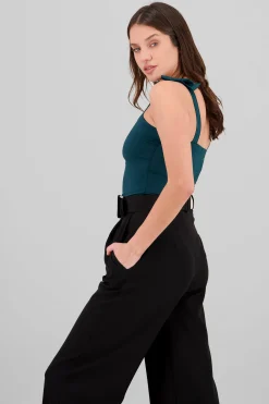 Shasa Bow Straps Bodysuit