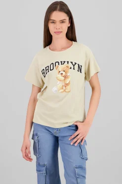 Shasa Brooklyn Teddy Bear Printed TShirt